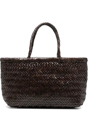 Dragon Diffusion Sac cabas en cuir tressé