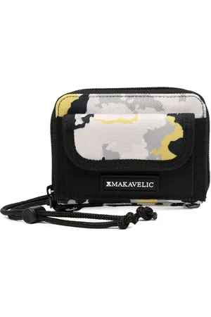 Makavelic Portefeuille à imprimé camouflage