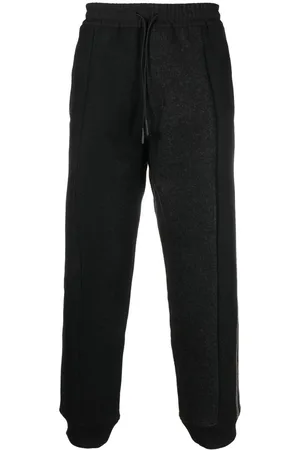 Y-3 Pantalon de jogging en laine à rayures