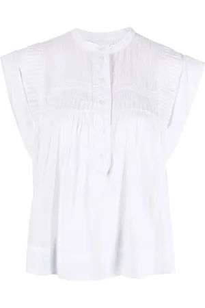 Marant Etoile Blouse Leaza à design plissé