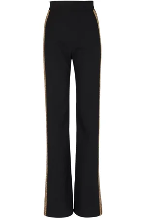 Balmain Pantalon ample brodé de sequins