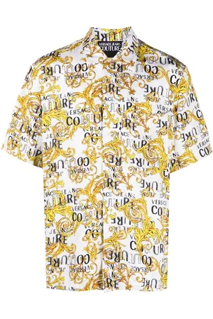 VERSACE Chemise à imprimé baroque