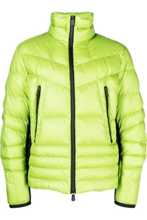 Moncler Grenoble: Blouson Montgetech vert en duvet