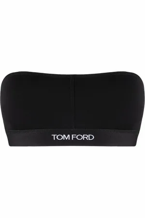 Tom Ford Soutien-gorge bandeau à logo brodé