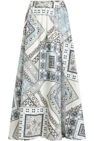 Etro Chemise en coton à imprimé géométrique