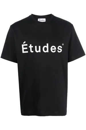 Etudes T-shirt en coton biologique à logo imprimé