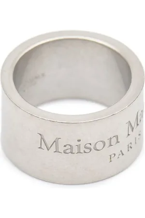 Maison Margiela Bague à logo gravé