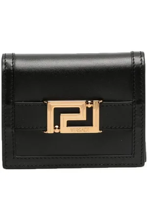 VERSACE Portefeuille Greca Goddess à design pliant