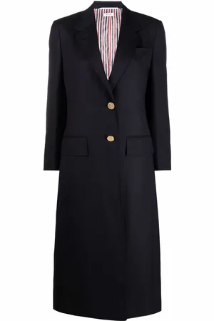 Thom Browne Manteau à simple boutonnage