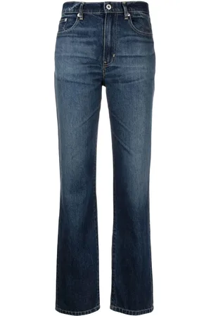 Kenzo Jean droit à taille mi-haute