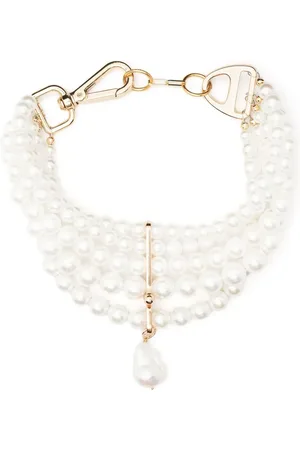 Atu Body Couture X Shir Fine Jewellery collier ras-du-cou à perles