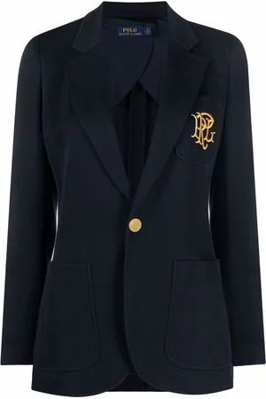 Ralph Lauren Blazer à logo brodé