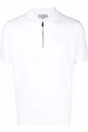 CANALI Polo à col zippé