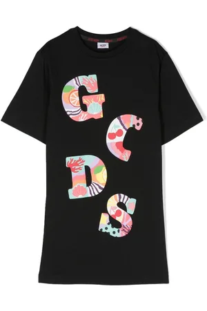 GCDS Robe à logo imprimé