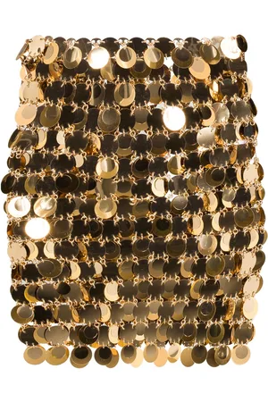 Paco rabanne Minijupe ajustée brodée de sequins