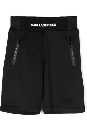 Karl Lagerfeld Bermuda à logo imprimé