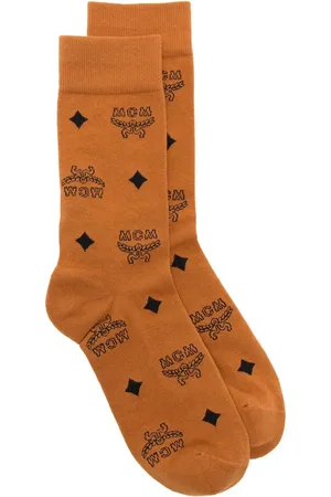 MCM Chaussettes à motif monogrammé