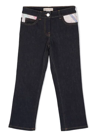 PUCCI Junior Jean slim à taille mi-haute