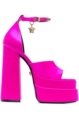 VERSACE Sandales Medusa Aeternitas à plateforme