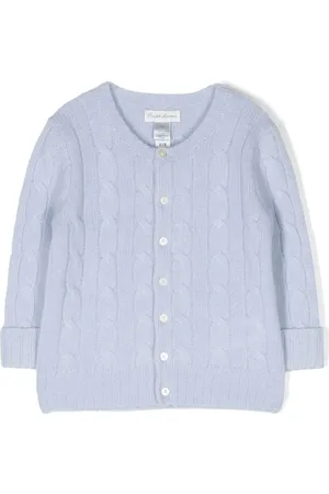 Ralph Lauren Cardigan en maille torsadée