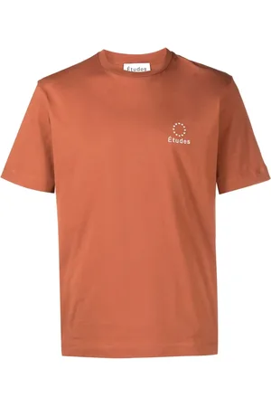 Etudes T-shirt en coton biologique à logo imprimé