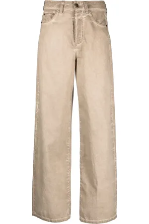 UMA WANG Jean droit à taille haute