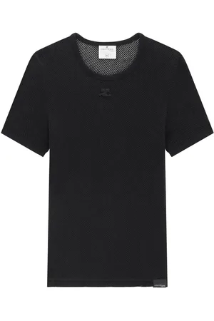 Courrèges T-shirt à col rond