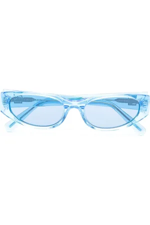 By Far Lunettes de soleil Rodeo à monture transparente