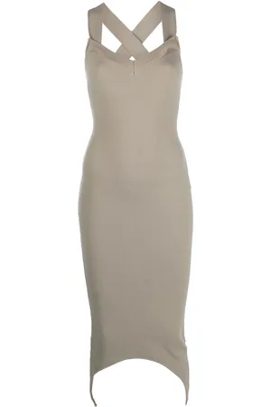 Patou Robe en maille à coupe mi-longue