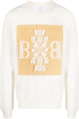 Barrie Pull en cachemire à broderies
