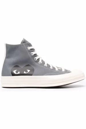 Converse comme des garçons femme best sale argent