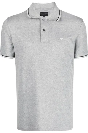 Emporio Armani Polo à logo imprimé