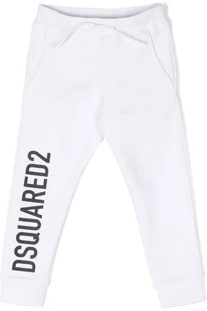 Dsquared2 Pantalon de jogging en coton à logo imprimé