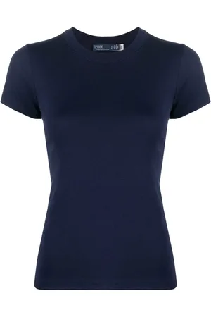 Ralph Lauren T-shirt nervuré à manches courtes