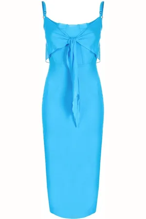 Patou Robe mi-longue à taille nouée