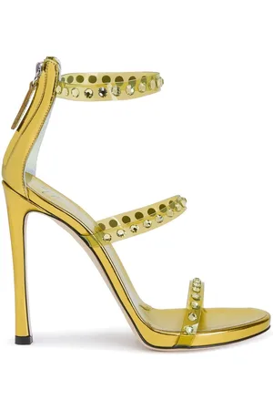 Giuseppe Zanotti Sandales à ornements de pierres
