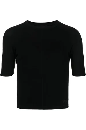 Y-3 T-shirt en coton biologique à col rond