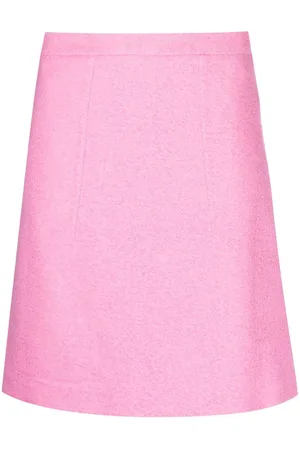 Patou Minijupe trapèze à taille haute