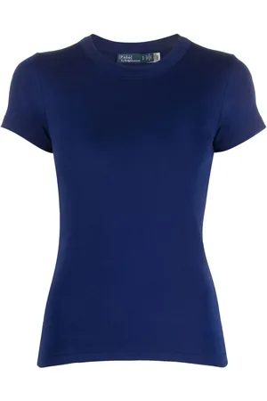 Ralph Lauren T-shirt nervuré à manches courtes