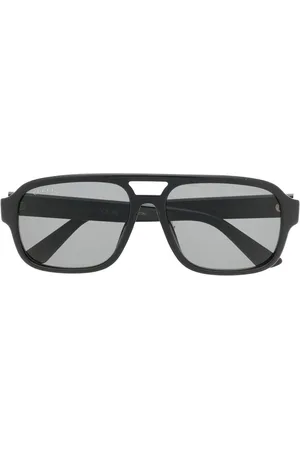 Gucci Lunettes de soleil à monture pilote