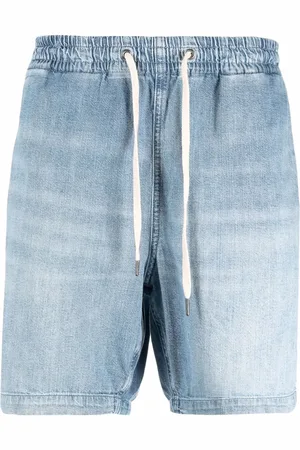 Ralph Lauren Short en jean à taille à lien de resserrage