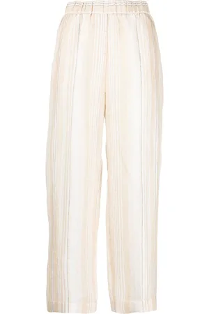 PESERICO SIGN Pantalon palazzo à rayures