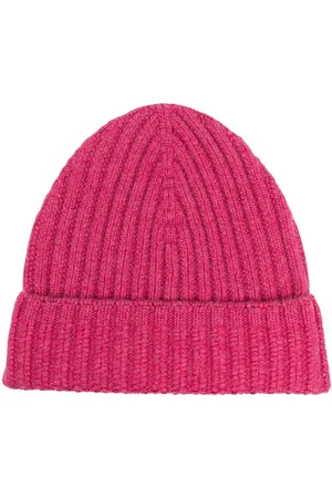 Barrie Bonnet en cachemire à design nervuré