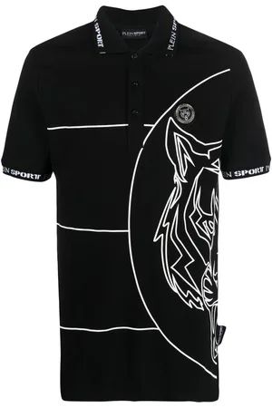 Philipp Plein Polo à logo imprimé