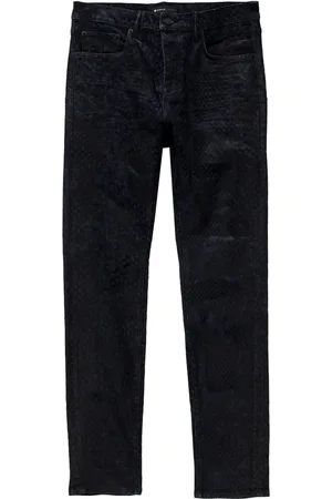 Purple Brand Jean skinny à effet peau de serpent