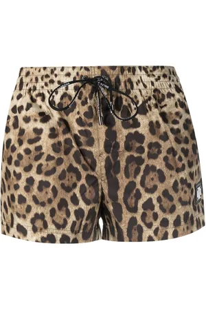 Dolce & Gabbana Short à imprimé léopard
