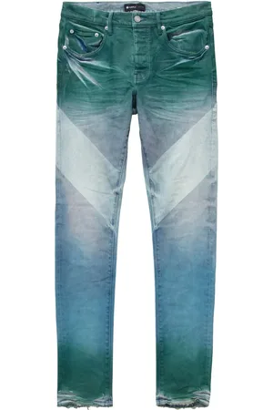 Purple Brand Jean délavé à taille basse