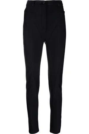 MUGLER Pantalon skinny à taille haute
