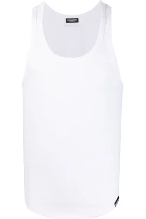 Dsquared2 Débardeur nervuré en coton
