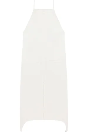 Courrèges Robe mi-longue à encolure carrée